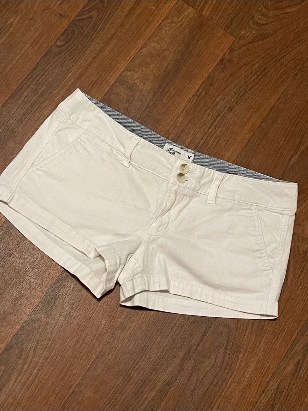 Vintage Y2K American Eagle Chinos Low Rise Hip Hugger Size 2